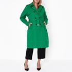 River Island Womens Plus Belted Trench Coat