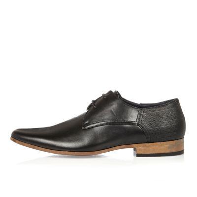 River Island Mens Embossed Smart Shoes