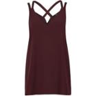 River Island Womens Cross Back Double Strap Cami Top