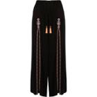 River Island Womens Split Embroidered Palazzo Trousers