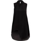 River Island Womens Twist Neck Layered Front Sleeveless Top