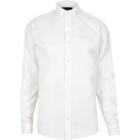 River Island Mens White Slim Fit Shirt