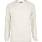 River Island Mens Textured Slim Fit Sweater