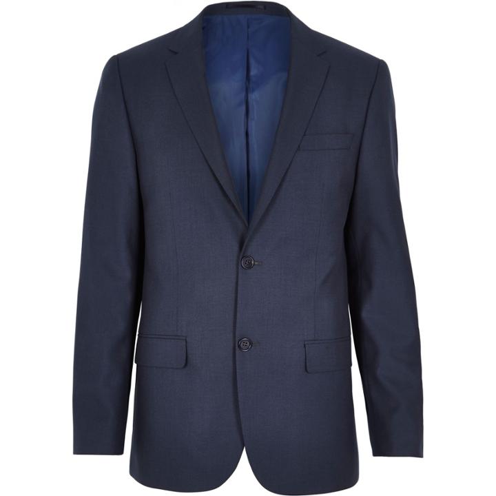 River Island Mensdark Tailored Suit Jacket