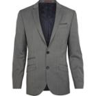 River Island Mens Herringbone Slim Suit Jacket