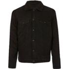 Mens Only And Sons Denim Borg Trim Jacket