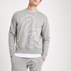 River Island Mens Money Clothing Outline Sweatshirt