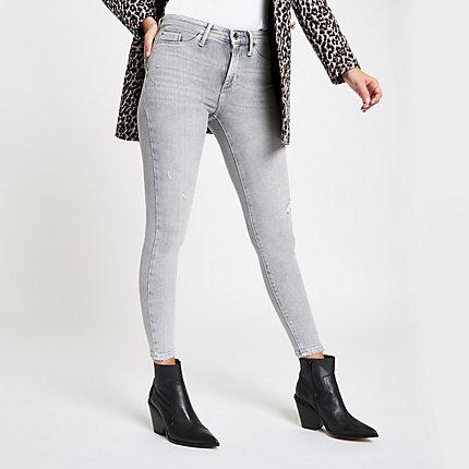 River Island Womens Ri Molly Mid Rise Jeggings