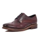 River Island Mensdark Leather Formal Brogues