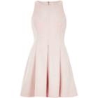 River Island Womens Faux Suede Skater Dress
