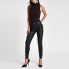 River Island Womens Brushed Ribbed High Neck Bodysuit