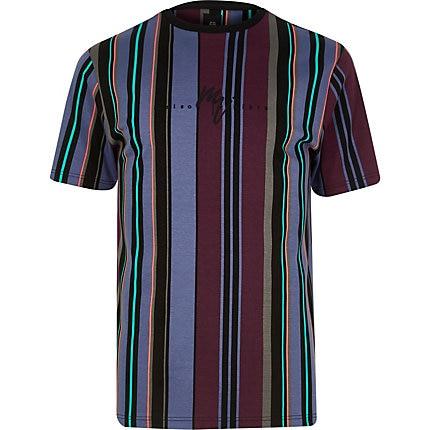 River Island Mens Big And Tall Slim Fit Maison Riviera T-shirt