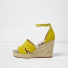 River Island Womens Strappy Espadrille Wedges