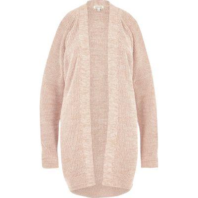 River Island Womens Knit Cold Shoulder Cardigan