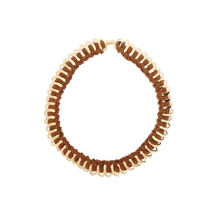 River Island Womens Woven Chain Necklace