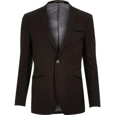 River Island Mens Vito Slim Fit Wool-blend Blazer