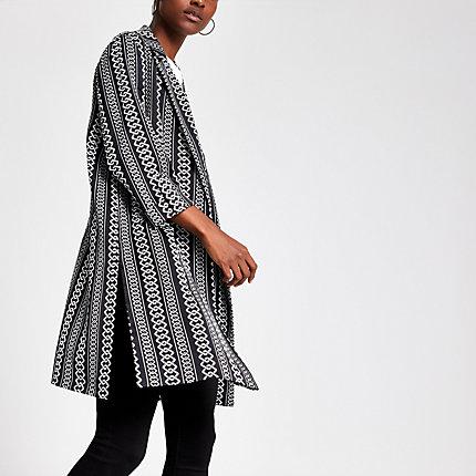 River Island Womens Chain Print Long Duster