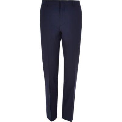 River Island Mens Slim Travel Suit Pants