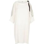 River Island Womens Cold Shoulder D-ring Swing Dress