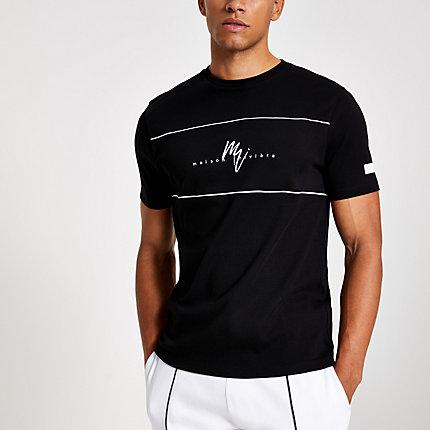 River Island Mens Maison Riviera Slim Fit T-shirt