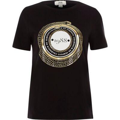 River Island Womens '1988' Fitted Short Sleeve T-shirt