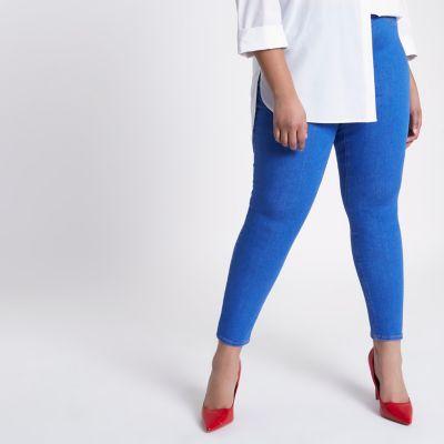 River Island Womens Plus Jaida Skinny Pull-on Leggings