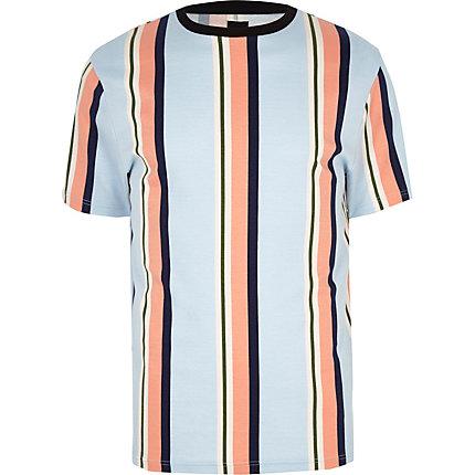 River Island Mens Stripe T-shirt