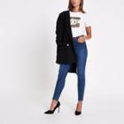 River Island Womens White Leopard 'luxe' Print T-shirt