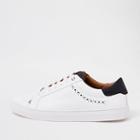 River Island Mens White Brogue Punching Detail Sneakers