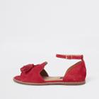 River Island Womens Suede Tassel Two Part Shoes