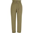 River Island Womens Paperbag Tapered Trousers