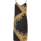 River Island Womens And Gold Print Slip Dress
