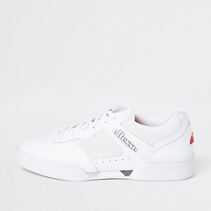 River Island Mens Ellesse Piacentino White Trainers