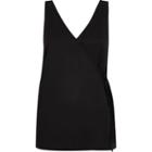 River Island Womens Wrap Front V Neck Tank Top
