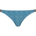 River Island Womens Denim Strappy Bikini Bottoms