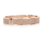 River Island Womens Rose Gold Tone Glitter Cuff