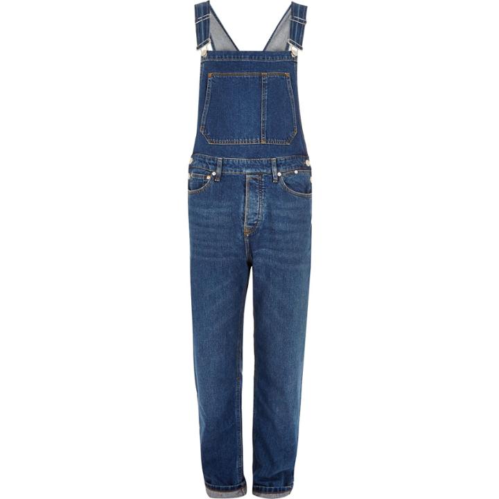 River Island Mensmid Wash Overalls