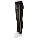 River Island Girls Mixed Ponte Side Stripe Leggings