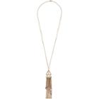 River Island Womens Gold Tone Long Eclectic Necklace