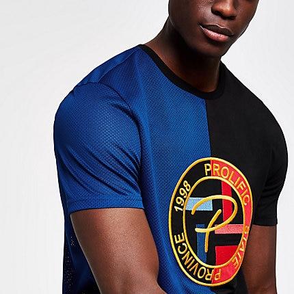 River Island Mens 'prolific' Mesh Slim Fit T-shirt