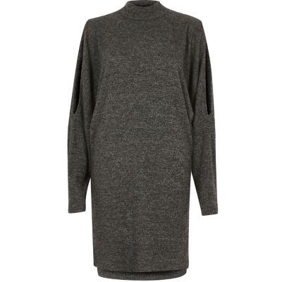 River Island Womens Split Shoulder Dress