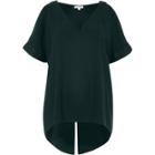 River Island Womens Cold Shoulder V-neck Top