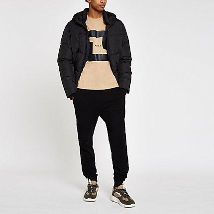River Island Mens 'mcmxl' Slim Fit Short Sleeve T-shirt