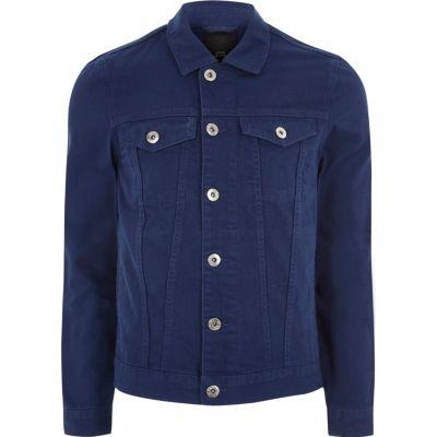 River Island Mens Blue Denim Jacket