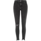 River Island Womens Wash Amelie Skinny Ripped Jeans