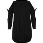 River Island Womens Tied Sleeve Top