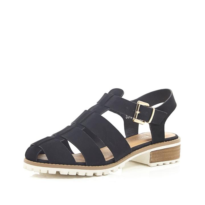 River Island Womens Cleated Sole Sling Back Sandals