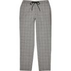 River Island Mens Check Tape Side Skinny Joggers