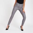 River Island Womens Coated Mid Rise Molly Jeggings