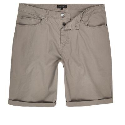 River Island Mens Slim Five Pocket Shorts